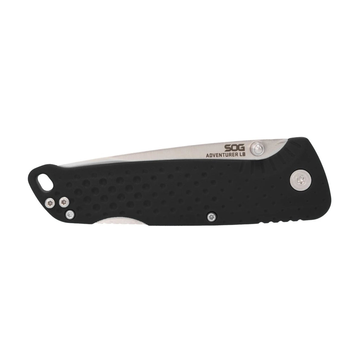 SOG Knives - Adventurer LB Folding Knife - Black/Satin