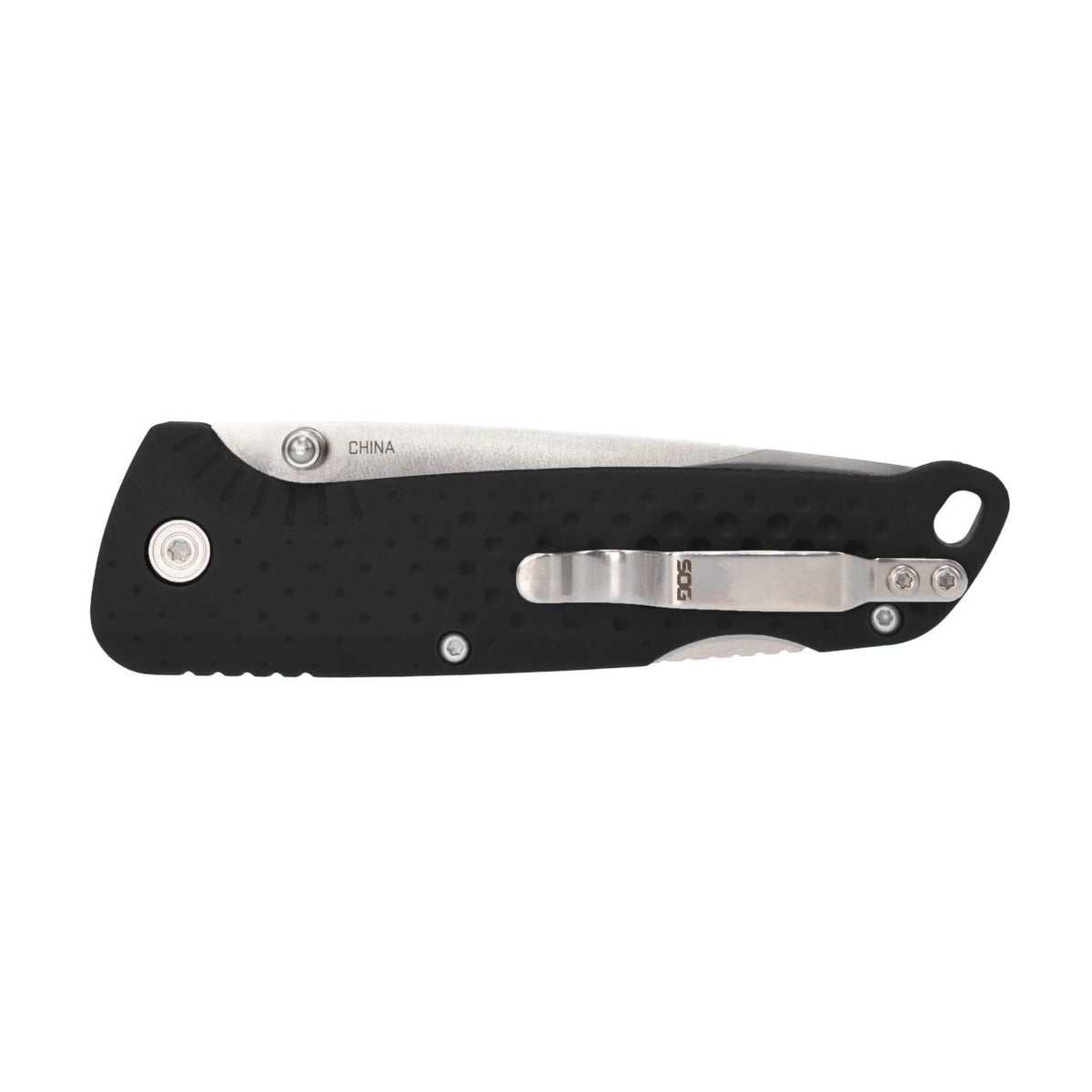 SOG Knives - Adventurer LB Folding Knife - Black/Satin