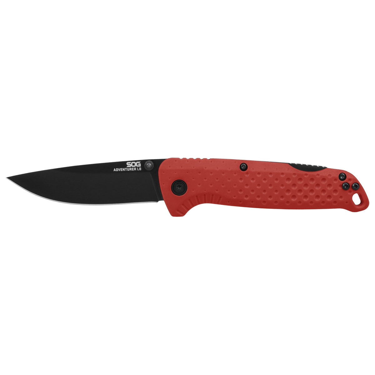 SOG Knives - Adventurer LB Folding Knife - Black/Satin