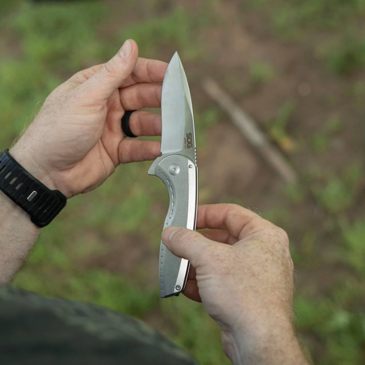SOG Knives - Aegis FLK 2.0 Drop Point Folding Knife