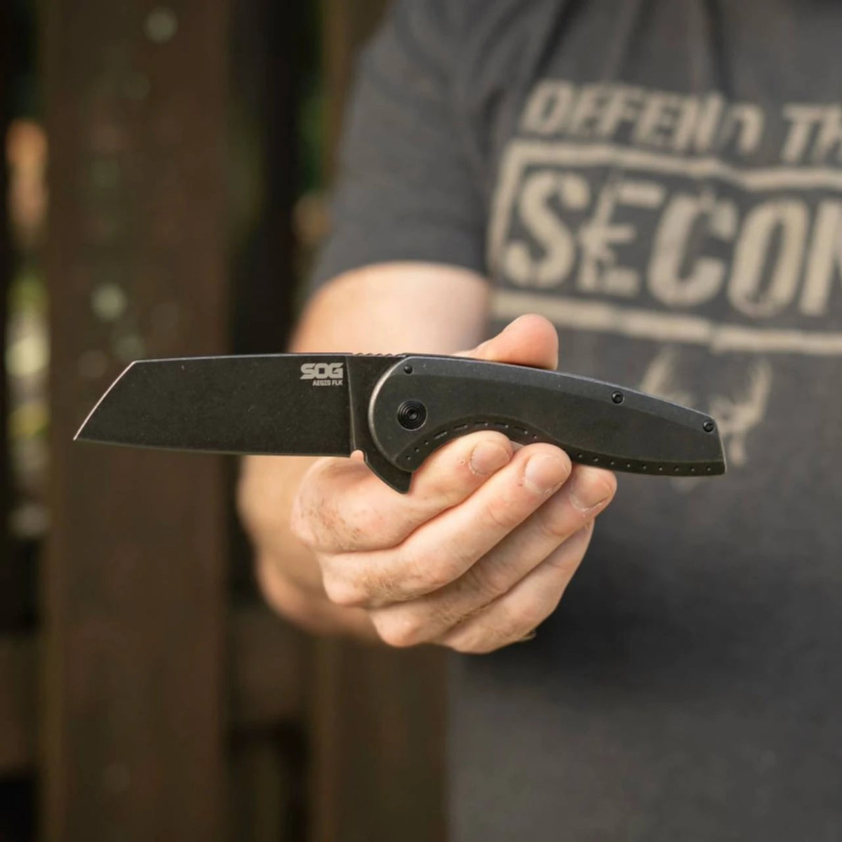 SOG Knives - Aegis FLK 2.0 Wharncliffe Folding Knife