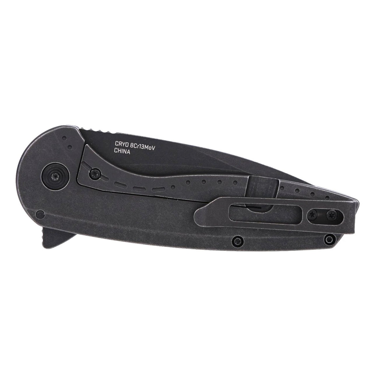SOG Knives - Aegis FLK 2.0 Black Drop Point Folding Knife