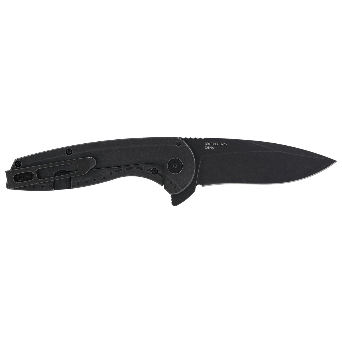 SOG Knives - Aegis FLK 2.0 Black Drop Point Folding Knife