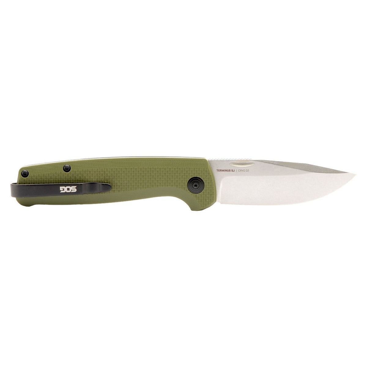 SOG Knives - Terminus SJ Folding Knife - OD Green