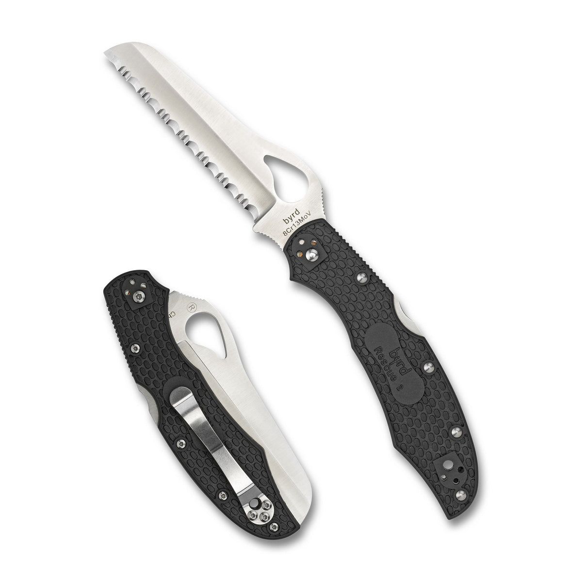 Spyderco - Cara Cara 2 Rescue Knife with Orange FRN Handle