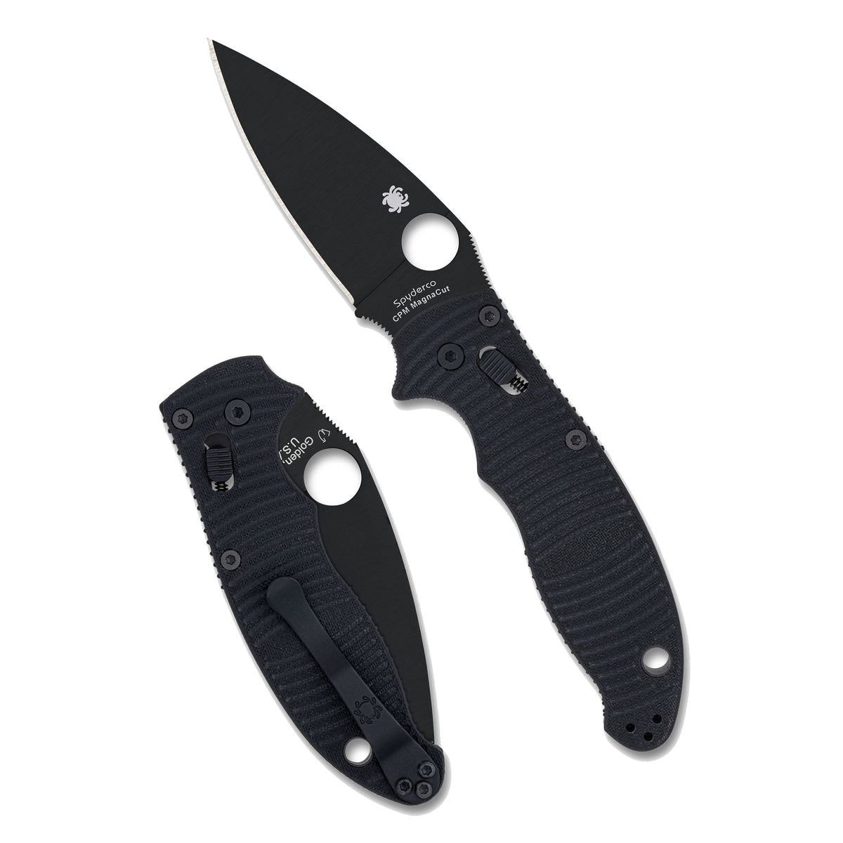 Spyderco - Manix 2 Salt Folding Knife with G-10 Handle