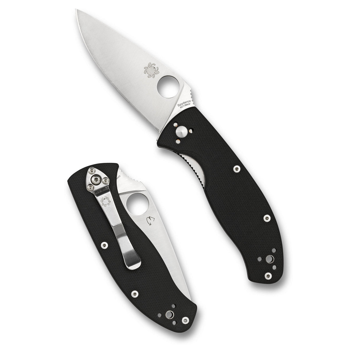 Spyderco - Tenacious Folding Knife with G-10 Scales