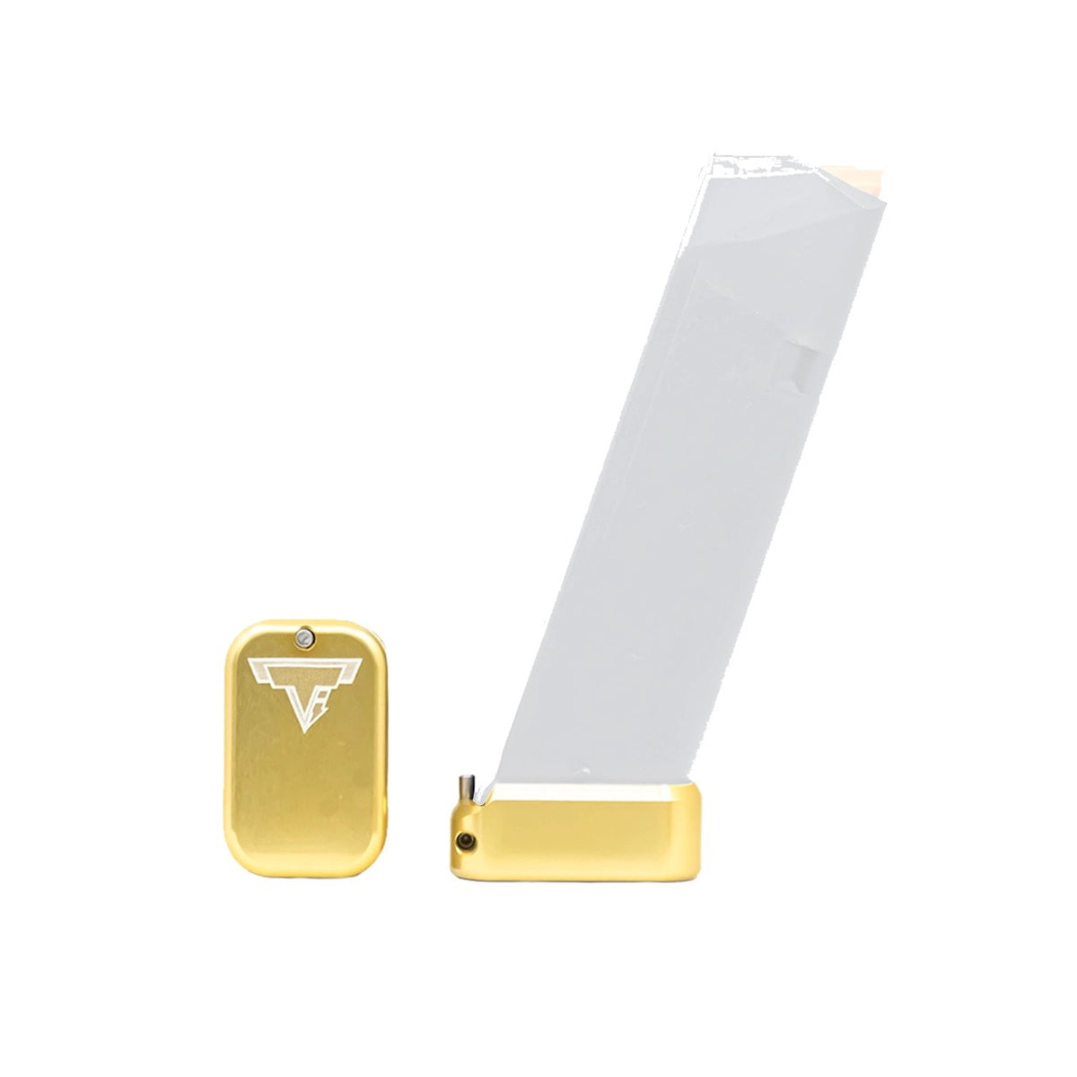 Taran Tactical - Base Pad for Glock 9/40 Magazines +5/6, Coyote Bronze — view 2