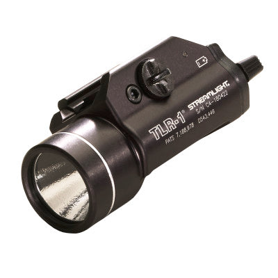 Streamlight TLR-1 tactical flashlight for outdoor survival and emergency preparedness