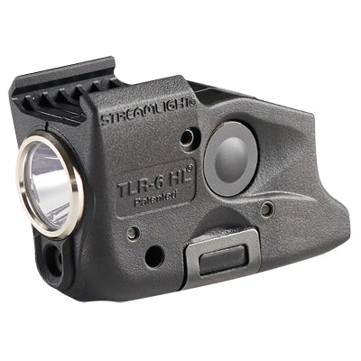 Streamlight TLR-6 HL tactical weapon light and laser sight for handguns, ideal for low-light survival scenarios.