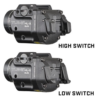 Streamlight - TLR-8 HL-X SUB Gun Light with Red Laser