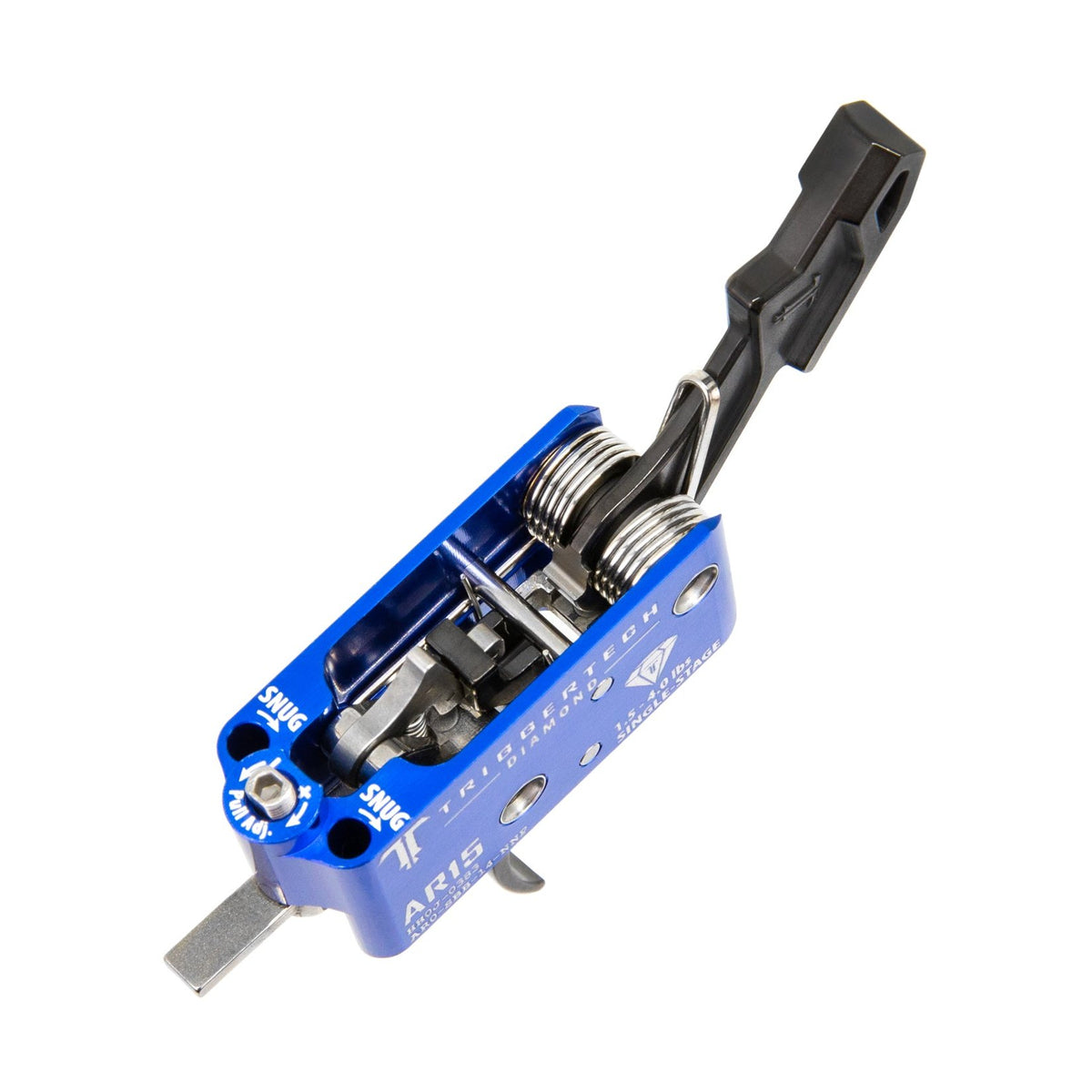 TriggerTech - AR-15 Diamond Trigger Single-Stage PVD Black — view 5