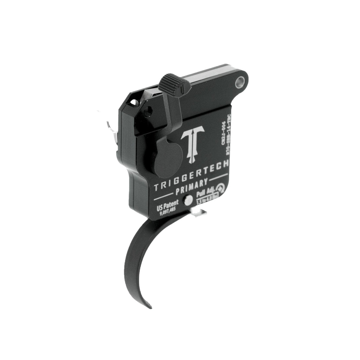TriggerTech - Remington 700 Primary Trigger - Black Curved — view 7
