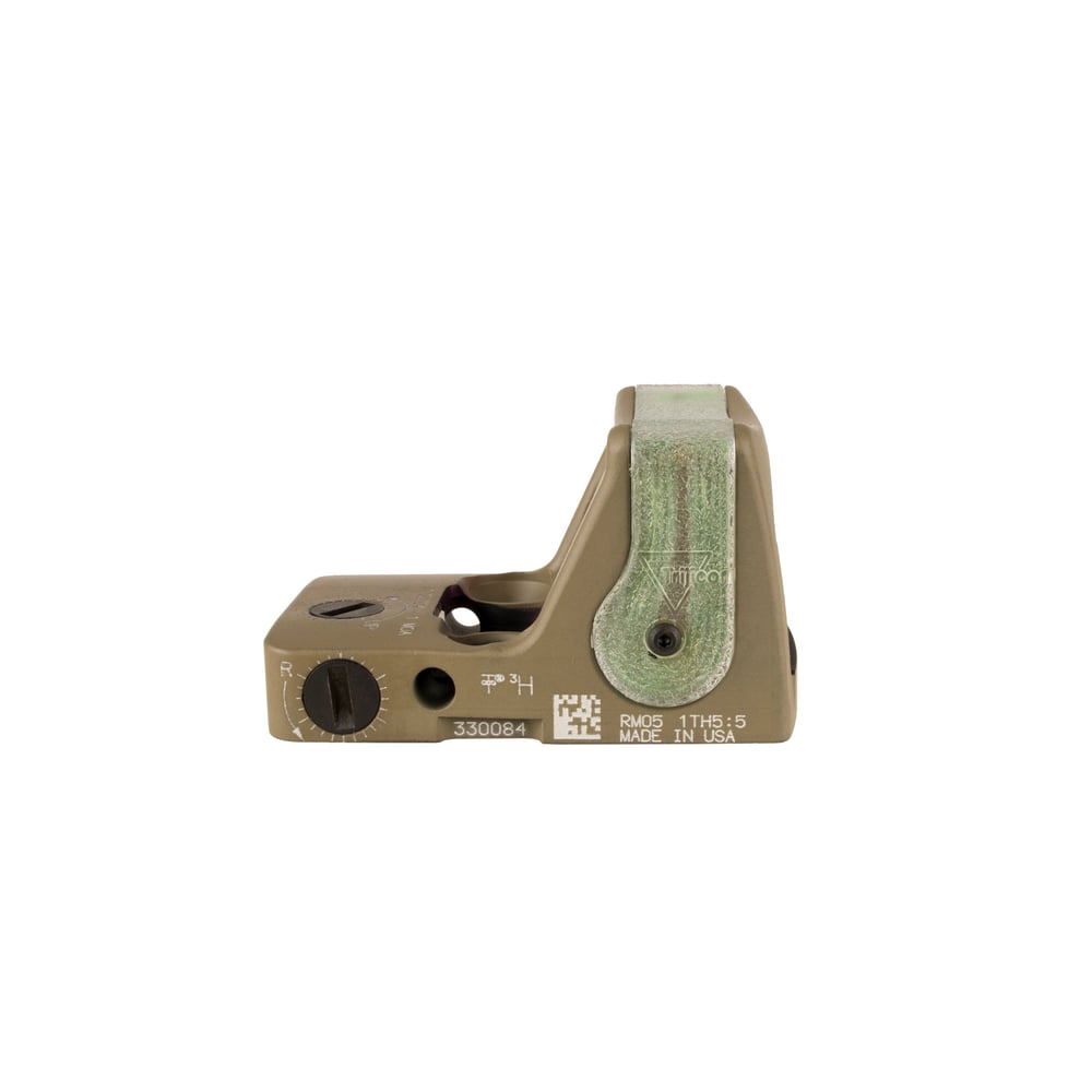 Trijicon - RMR® Dual Illuminated Reflex Sight 9.0 MOA Green Dot, FDE Cerakote