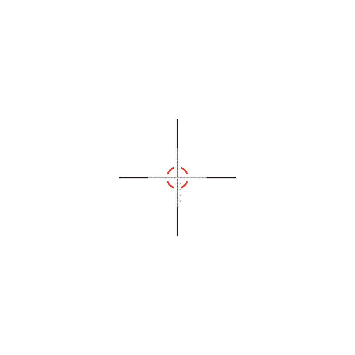Trijicon - VCOG 1-8x28 LED Riflescope with MOA Crosshair Reticle