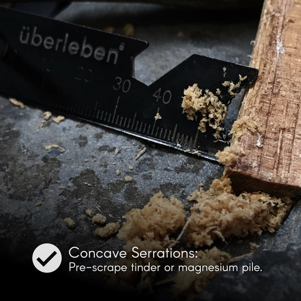 Uberleben – Hexa Flat-Profile Ferro Rod Fire Starter