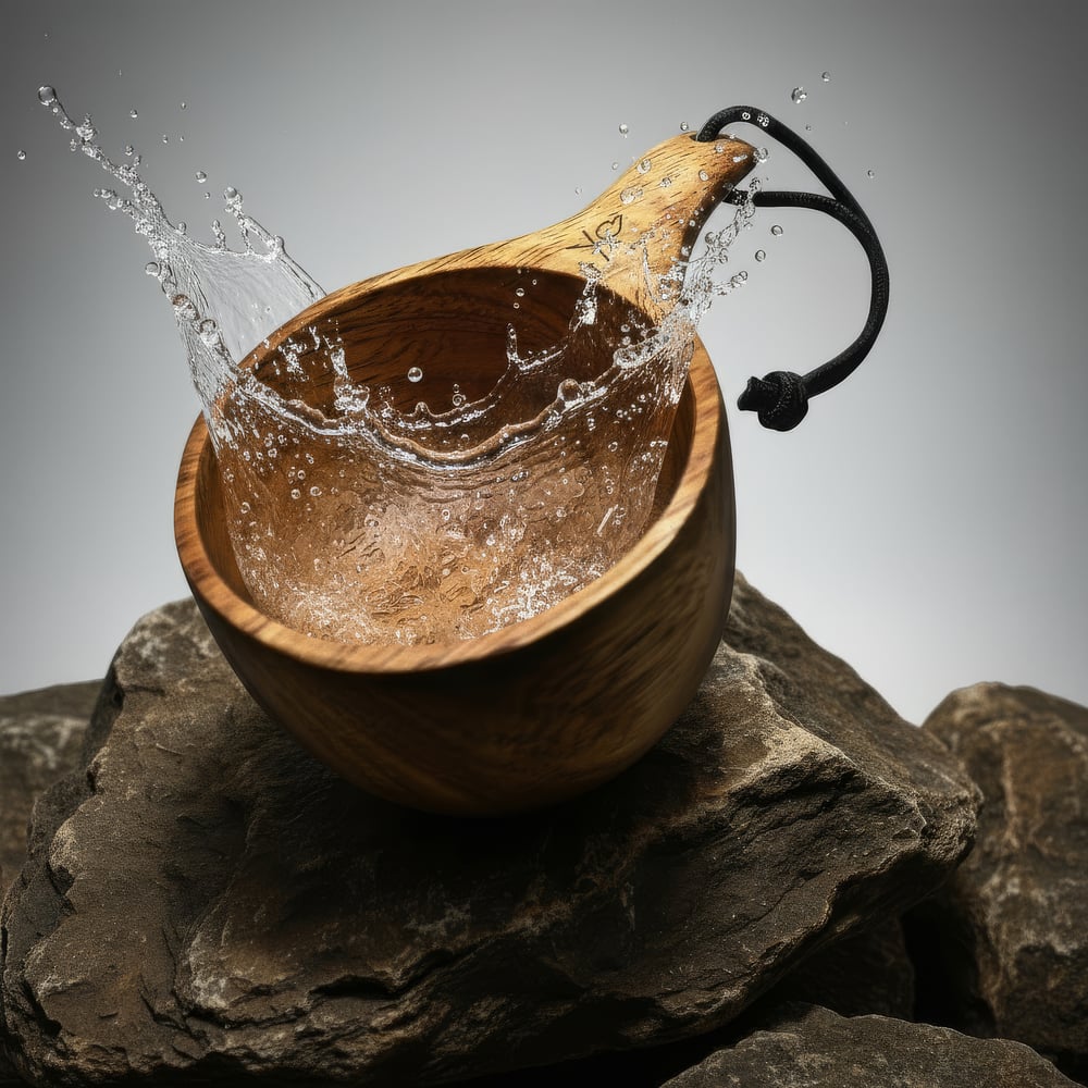 Uberleben – Lore Kuksa Handcrafted Hardwood Camping Cup