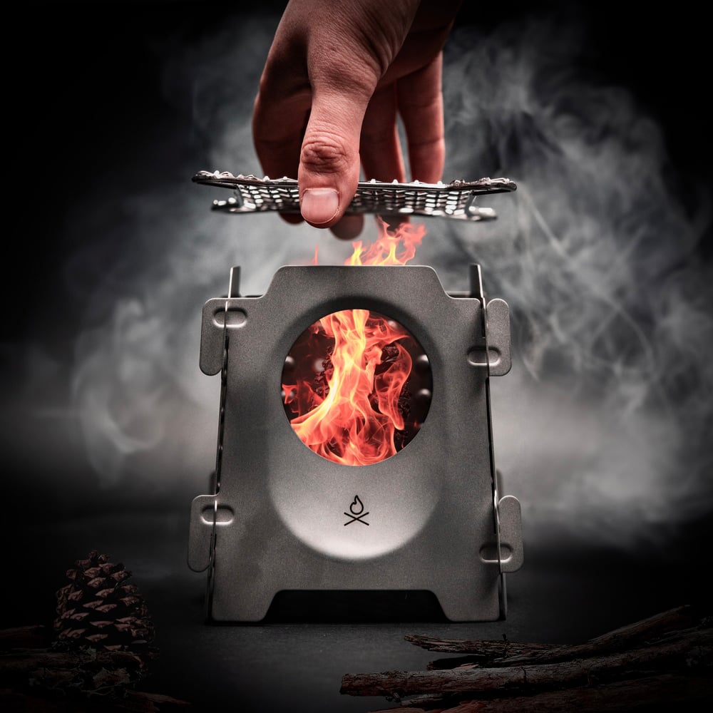 Uberleben – Stoker Flatpack Twig Stove