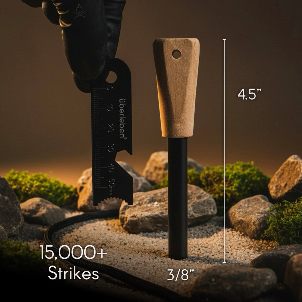 Uberleben – Zunden Ferro Rod Fire Starter