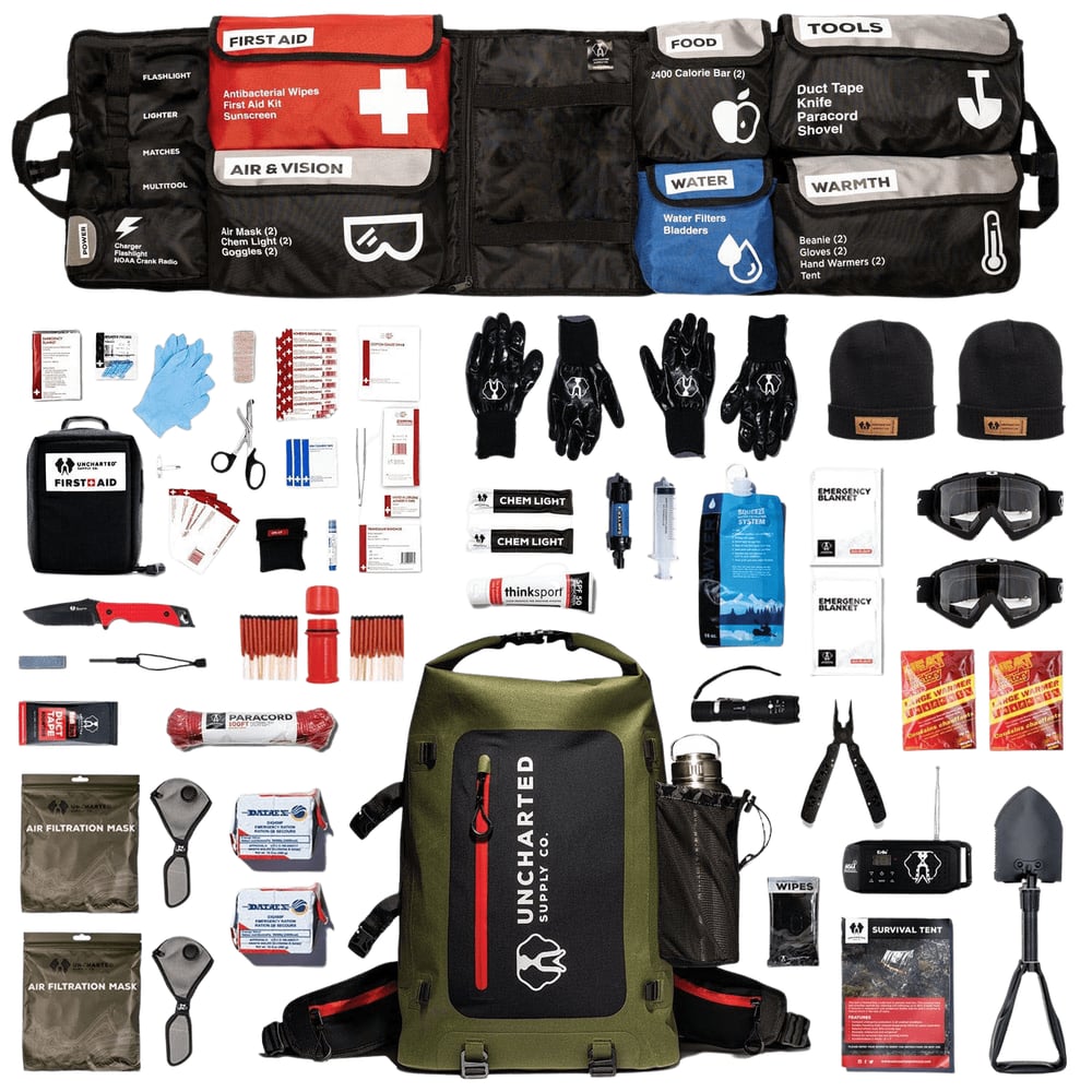 Uncharted Supply Co. - THE SEVENTY2 Pro 2-Person Survival System