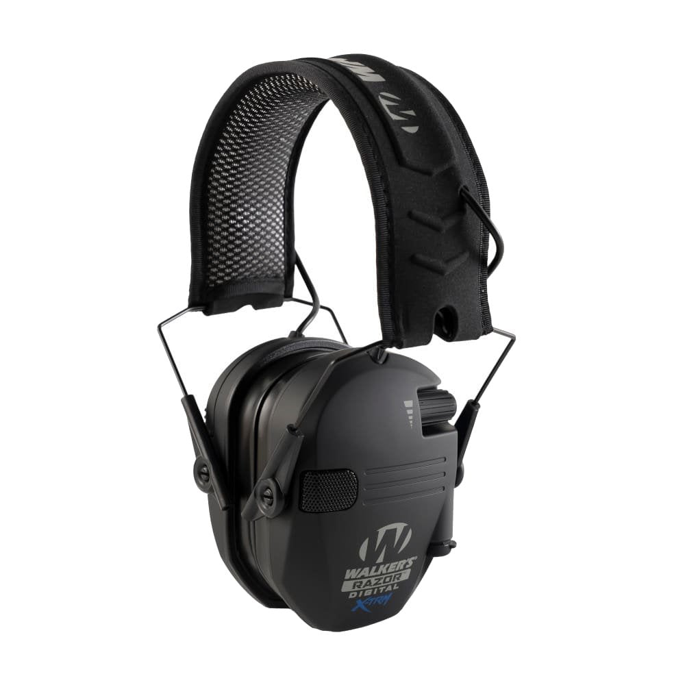 Walkers - Razor X-TRM Digital Motion Activated Ear Muffs - Black