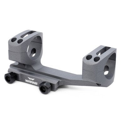 Warne - XSKEL30TG Gen 2 Extended Skeletonized 30mm Mount - Gray