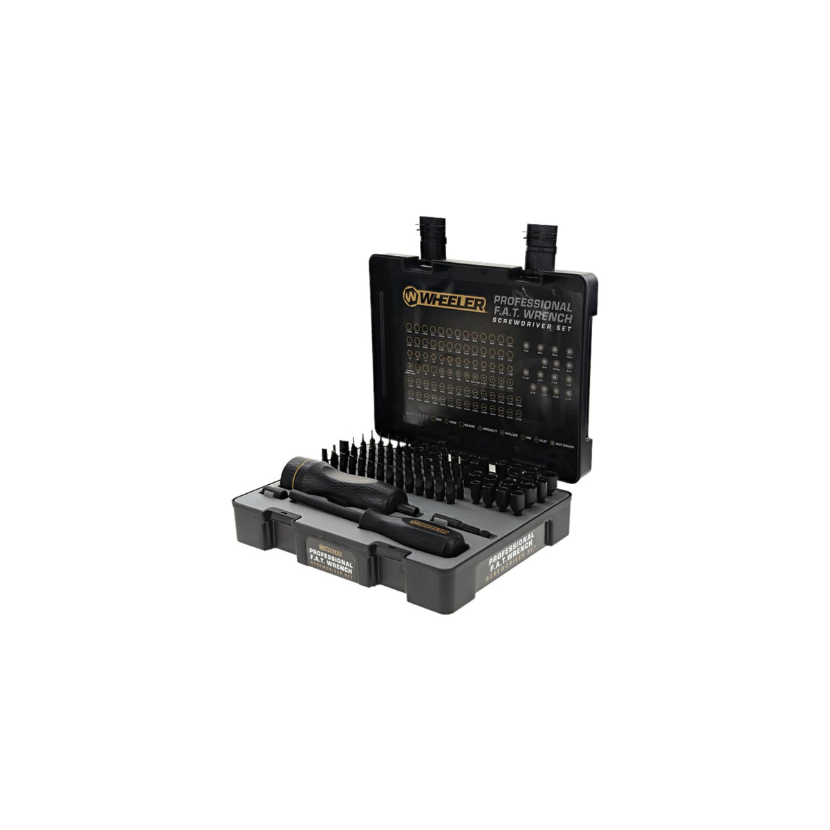 Wheeler - 100 Piece Professional FAT Wrench Screwdriver Set