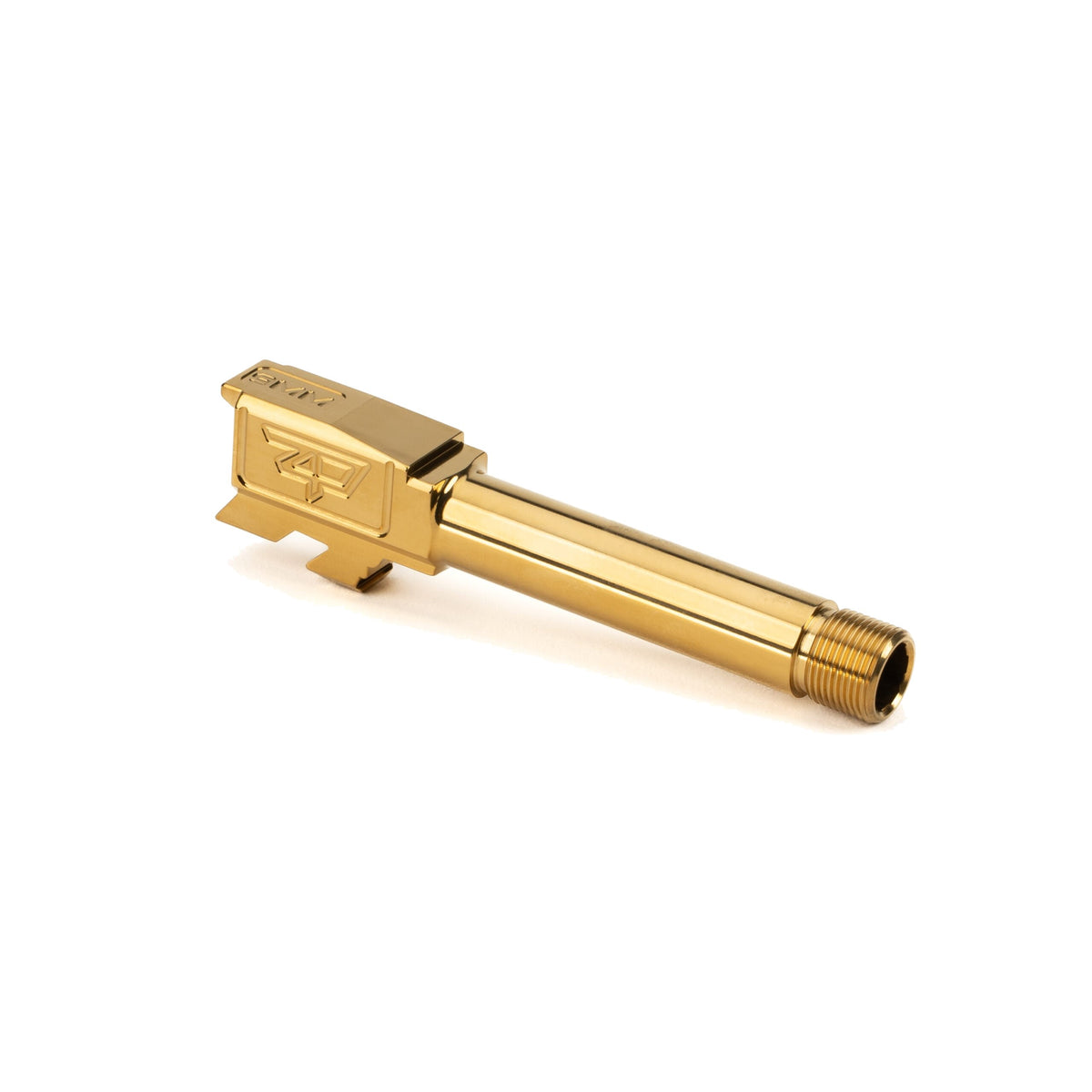 Zaffiri Precision - Threaded Barrel for Glock 43/43X - Gold PVD — view 2