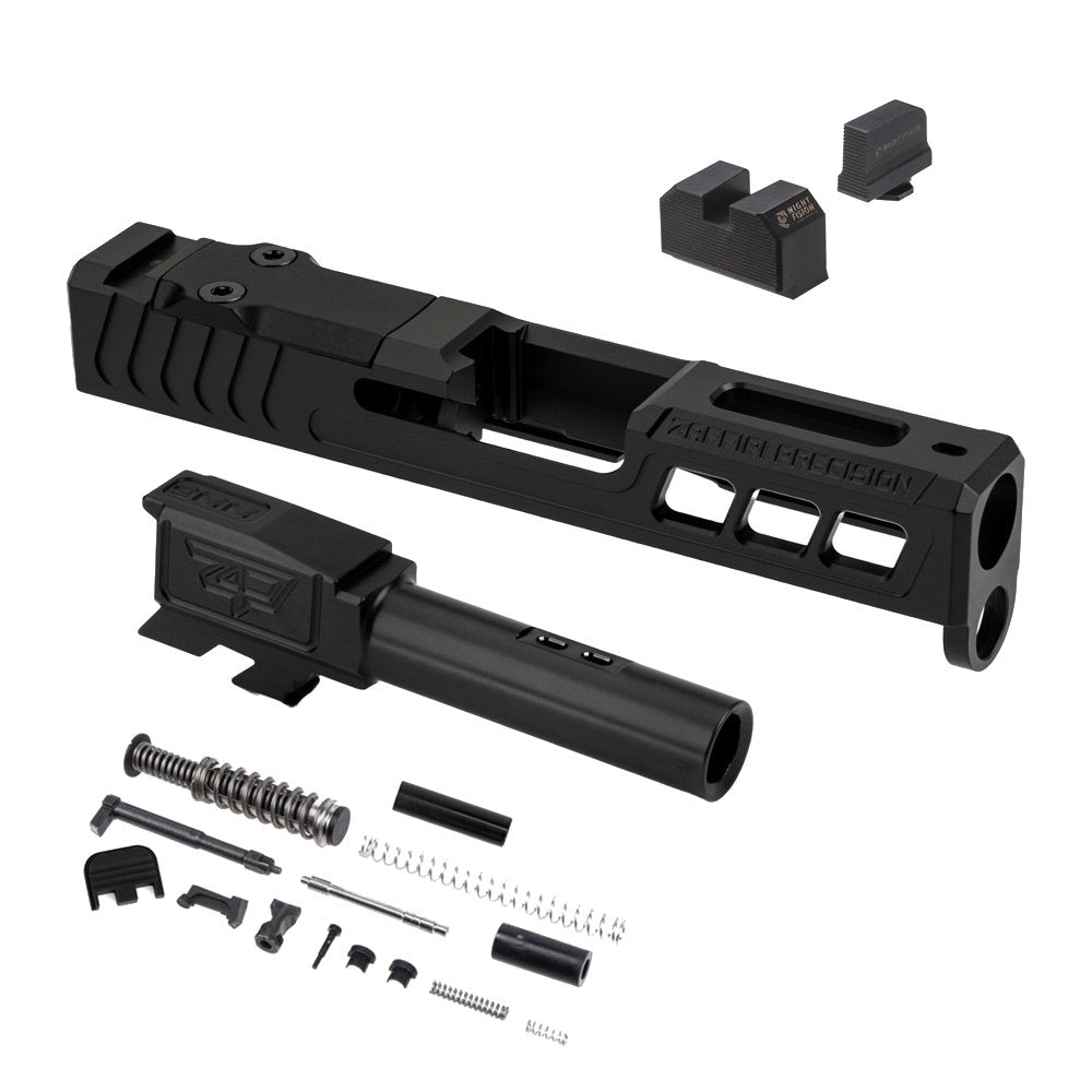 Zaffiri Precision - ZPS.3 Complete Upper for Glock 43/43X - Graphite