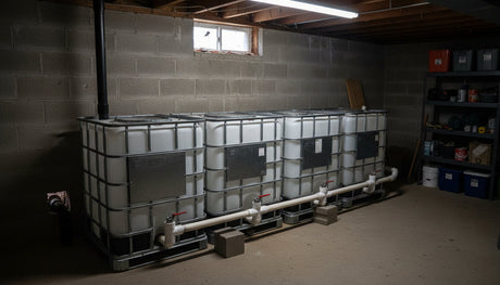 How to Build a 1,000 Gallon Rainwater Harvesting System for Under $500