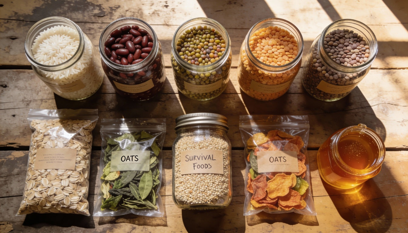 21 Survival Foods That Outlast You: The Complete Guide to Long-Term Food Storage and Emergency Preparedness