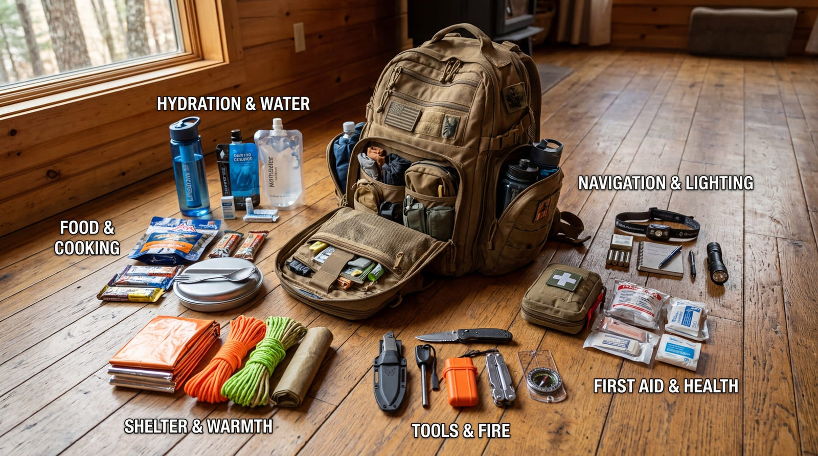 The Complete Bug Out Bag Checklist & List: Essential Emergency Survival Kit Guide (2026)