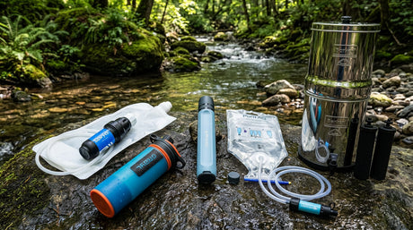 Best Water Purification Products for Emergencies 2026: Comprehensive Comparison of Sawyer, Grayl, LifeStraw, PuriBag, and Berkey