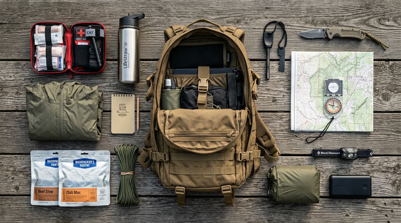 What to Pack in Your Ultimate Bug-Out Bag: Essential Emergency Survival Kit and Disaster Preparedness Supplies