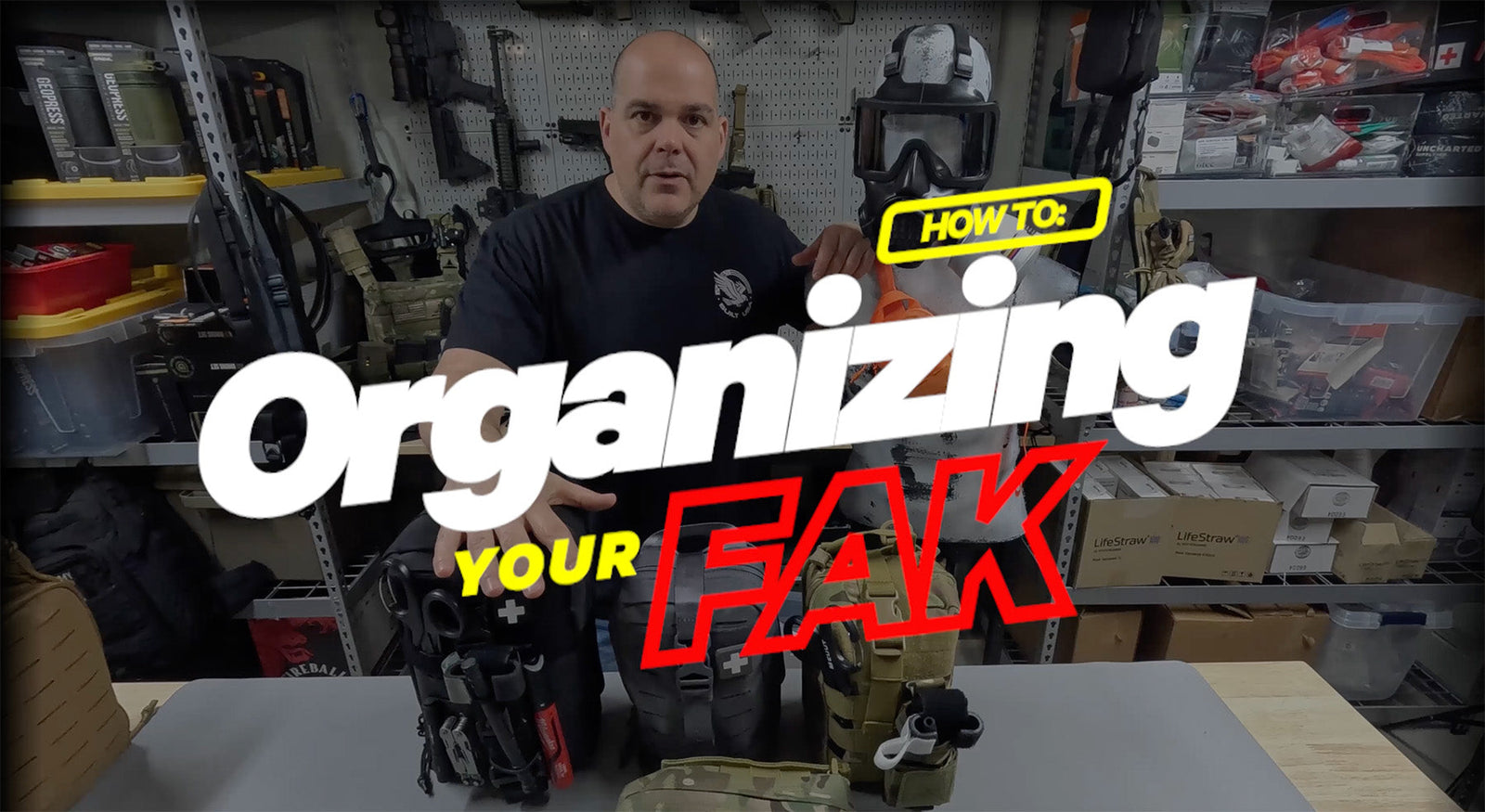 How to Organize Your First Aid Kit: A Tiered Approach