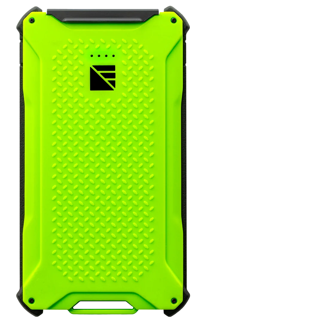 Dark Energy - Poseidon Pro Rugged Portable Battery 10,200mAh — Hi-Vis Green