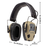 Allen Company - ULTRX Bionic Fuse Bluetooth Electronic Earmuff, FDE