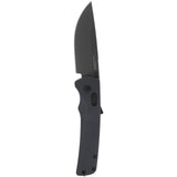 SOG - Flash AT, Folding Knife, 3.45" Straight Back, Titanium Nitride Finish, Urban Gray