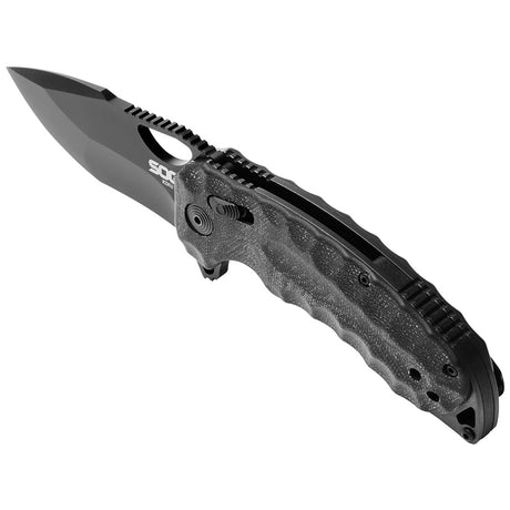 SOG - Kiku XR, Straight, 3.03" Tanto Point, Black
