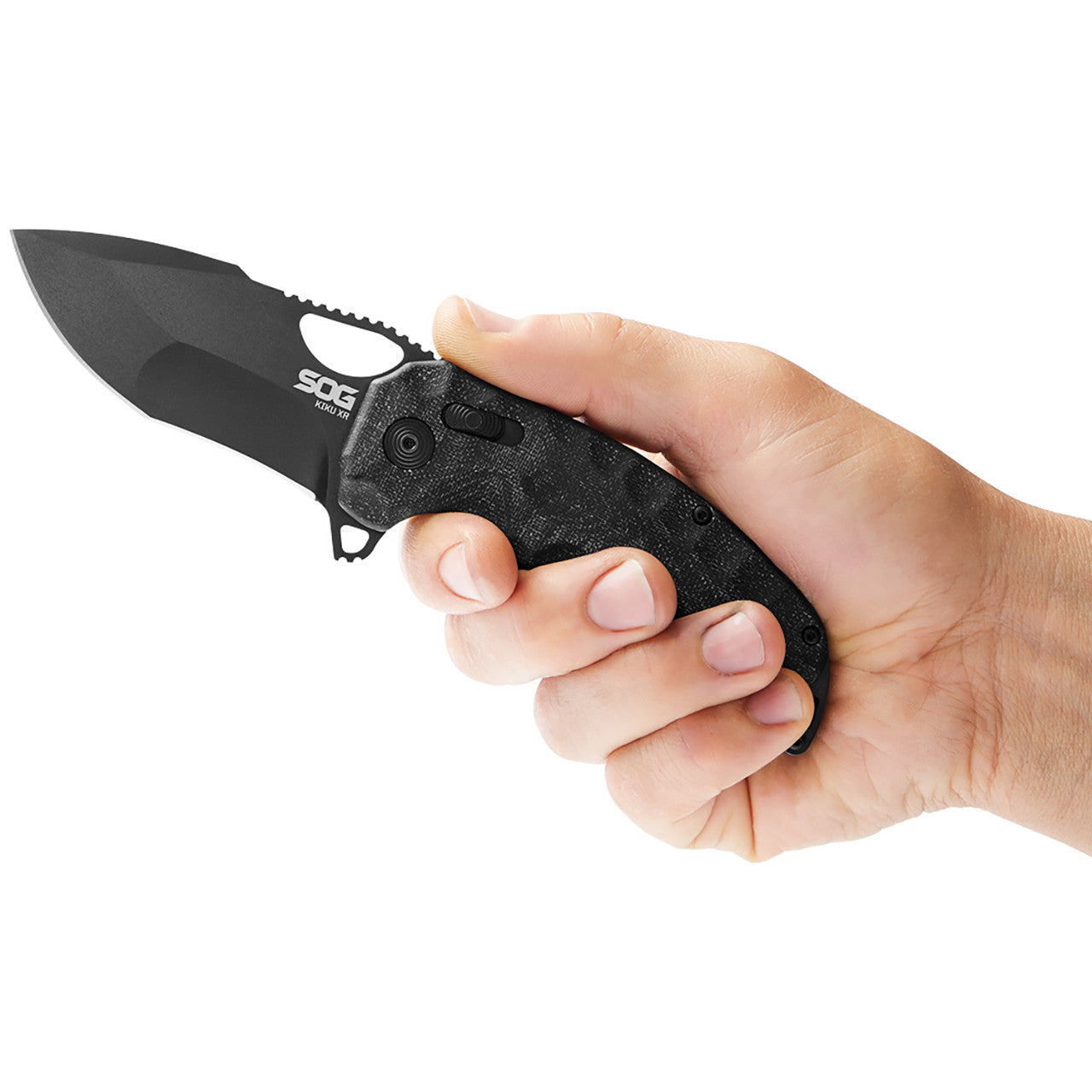 SOG - Kiku XR, Straight, 3.03" Tanto Point, Black