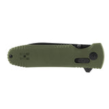 SOG - Pentagon XR, 3.6" Straight Spear Point, G10 Grips, Olive Drab Green Handle, Black Titanium Nitride Finish