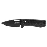 SOG - Ultra XR, Folding Knife, 2.8" Drop Point Straight Edge, Black