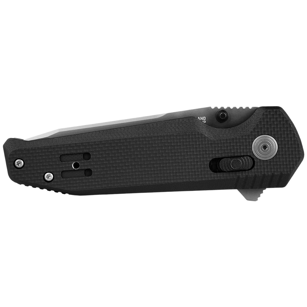 SOG - Vision XR LTE, Folding Knife, 3.36" Tanto Point Straight Edge, G10 Handle, Titanium Nitride Finish, Black