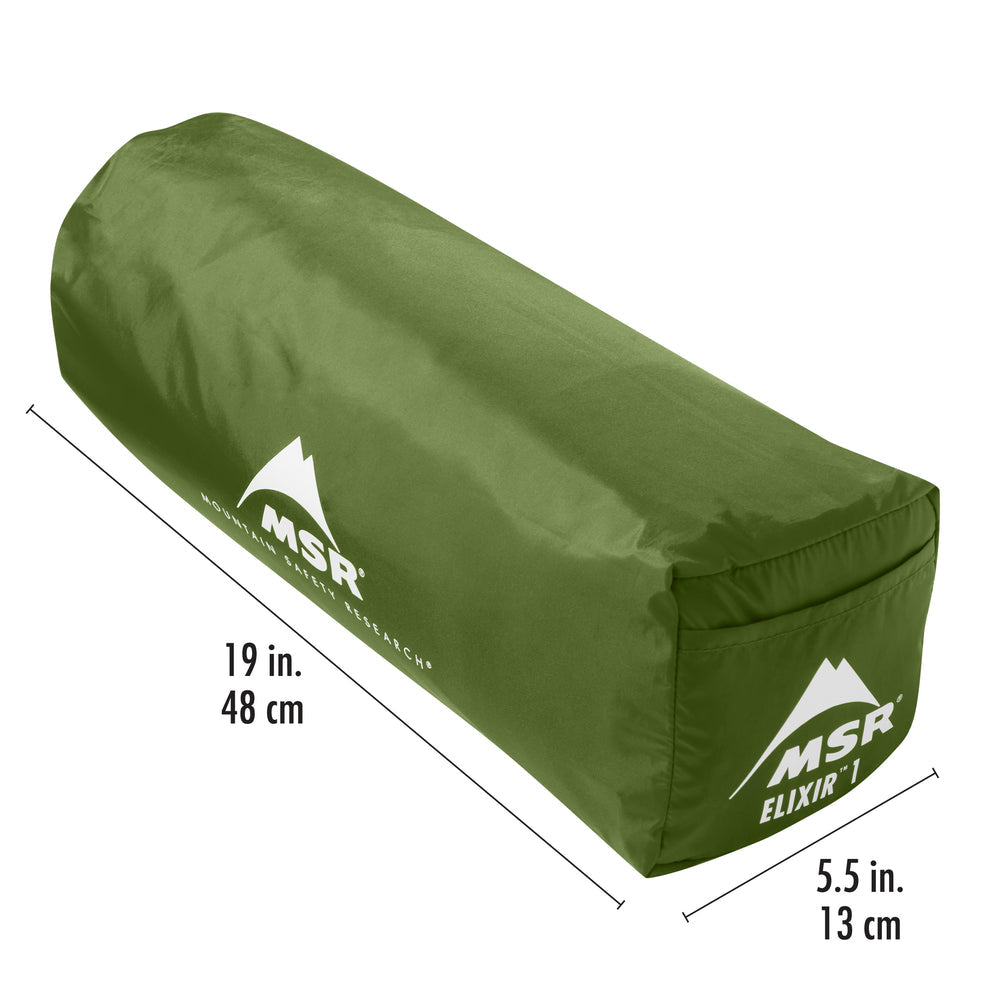 MSR – Elixir 1-Person Backpacking Tent with Footprint, PFAS-Free