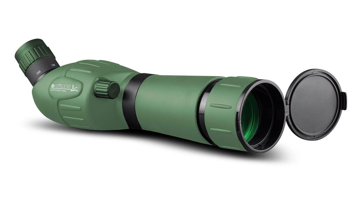 Konus - Konuspot 20-60x60 Spotting Scope with Table Tripod and Carrying Case