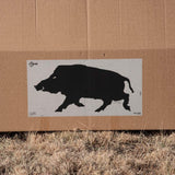 Allen Company - NEW EZ Aim Thermal ID Boar Paper Target, 24" x 12," Gray