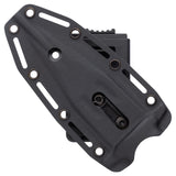 SOG - SEAL FX - Clip Point, Serrated, Black 4.3" Fixed Blade Knife