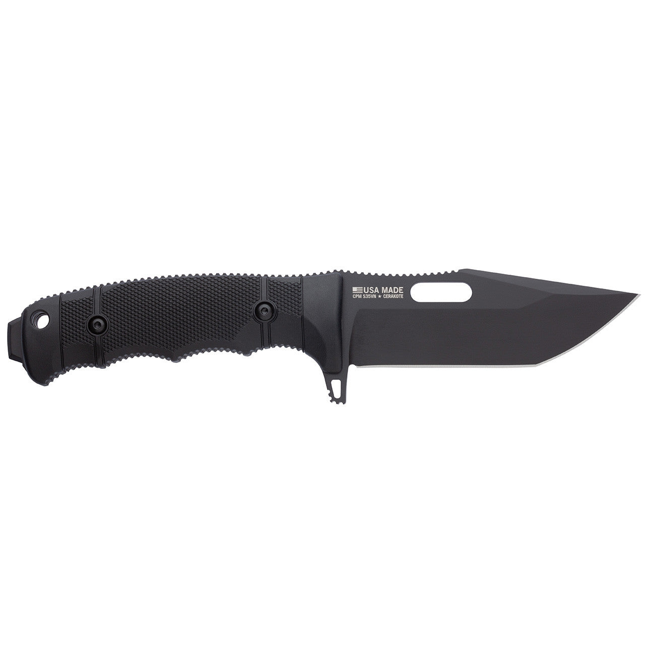 SOG - SEAL FX - Tanto, Black, 4.3" Fixed Blade Knife