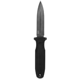 SOG - Pentagon FX, 4.77" Spear Point, Fixed Blade Knife, Blackout