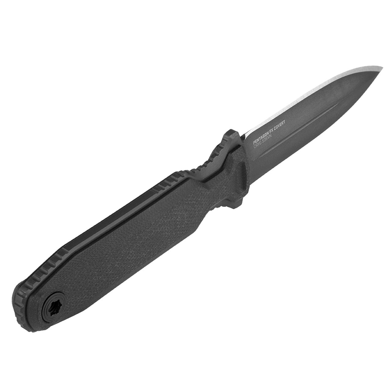 SOG - PENTAGON FX COVERT BLACKOUT - Ultimate Discreet Carry Fixed Blade Knife